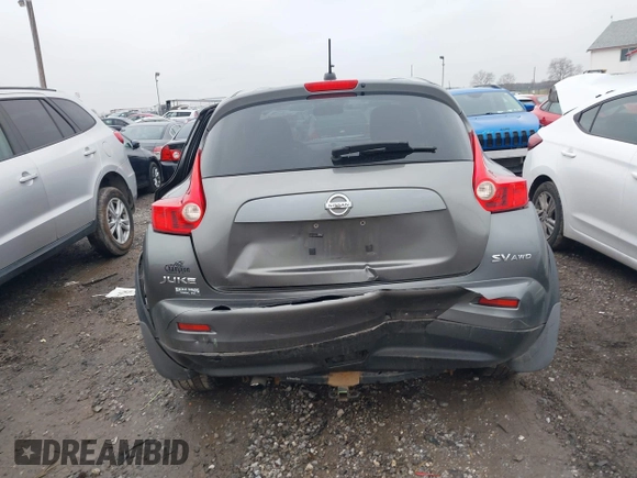 2011 Nissan Juke SL with VIN JN8AF5MV6BT007384, listed as a IAAI auction lot 42025909 with 202,840 mi miles. Bid and sale history available at carsss.com. Image 16.