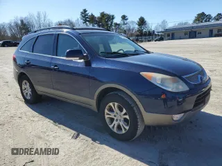 2011 Hyundai Veracruz GLS with VIN KM8NUDCC9BU158111, listed as a Copart auction lot 47646275 with 156,460 mi miles and Clean Title. Bid and sale history available at DreamBid. Image 4.
