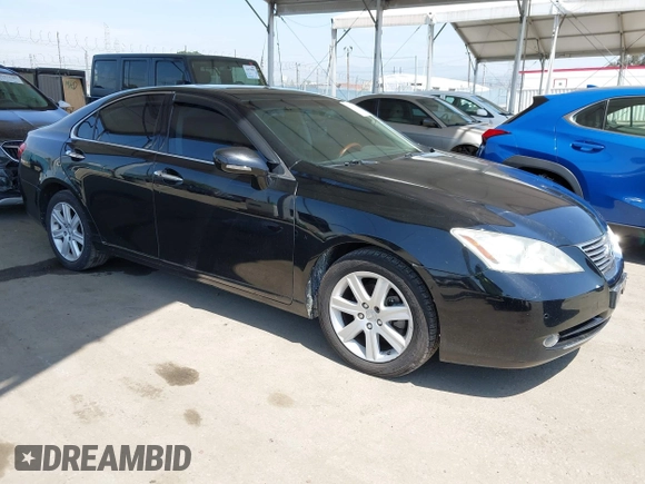 2008 Lexus ES 350 with VIN JTHBJ46G282247536, listed as a IAAI auction lot 41992875 with 168,776 mi miles. Bid and sale history available at carsss.com. Image 1.
