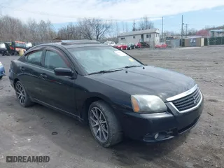 2009 Mitsubishi Galant ES with VIN 4A3AB36F39E039240, listed as a IAAI auction lot 42059370 with 220,423 mi miles. Bid and sale history available at carsss.com. Image 1.
