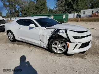 2018 Chevrolet Camaro 2LT with VIN 1G1FD1RS3J0142541, listed as a Copart auction lot 82990414 with 64,933 mi miles and Salvage Title. Bid and sale history available at carsss.com. Image 4.