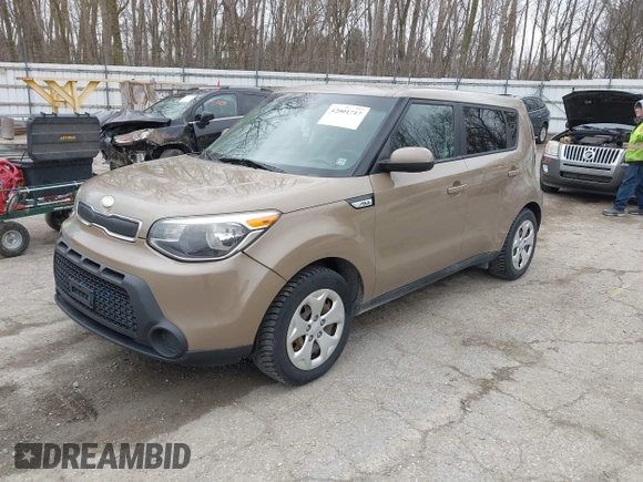 2015 Kia Soul with VIN KNDJN2A23F7117489, listed as a IAAI auction lot 42001717 with 171,816 mi miles and . Bid and sale history available at DreamBid. Image 2.
