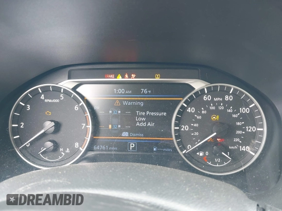 2019 Nissan Altima S with VIN 1N4BL4BV1KC219217, listed as a IAAI auction lot 41853232 with 64,761 mi miles and . Bid and sale history available at carsss.com. Image 7.