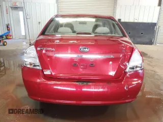 2008 Kia Spectra EX with VIN KNAFE122685509781, listed as a Copart auction lot 60413084 with 73,808 mi miles and Clean Title. Bid and sale history available at carsss.com. Image 6.