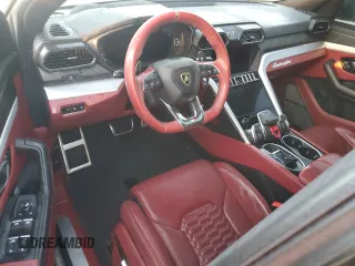 2019 Lamborghini Urus z VIN ZPBCA1ZL0KLA04363, wystawiony jako Copart lot #75078674 z przebiegiem Nie podano mil oraz Szkody całkowita. Historia ofert i sprzedaży dostępna na DreamBid. Obrazek 8.