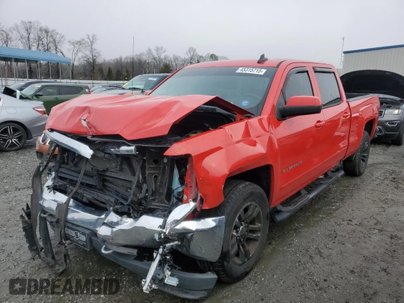 2017 Chevrolet Silverado 1500 LT with VIN 3GCPCREC5HG211439, listed as a Copart auction lot 45315715 with 112,970 mi miles and Salvage Title. Bid and sale history available at carsss.com. Image 1.