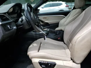 2015 BMW 4 Series 435i with VIN WBA3R1C50FK193213, listed as a Copart auction lot 58164215 with 109,366 mi miles and Salvage title. Bid and sale history available at DreamBid. Image 7.