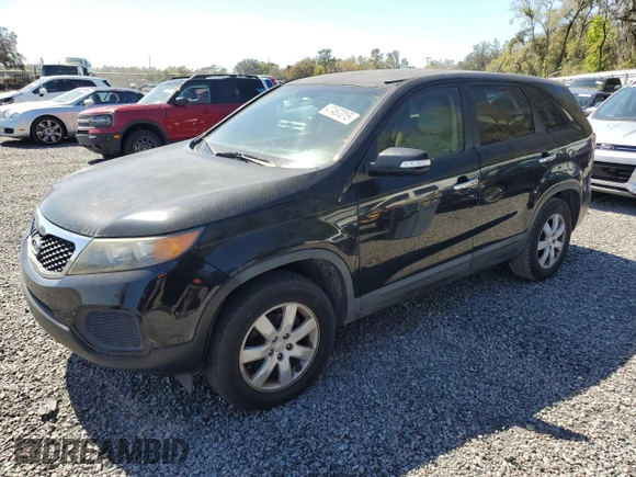 2011 Kia Sorento LX with VIN 5XYKT3A13BG013461, listed as a Copart auction lot 47467015 with 166,707 mi miles and Clean Title. Bid and sale history available at DreamBid. Image 1.