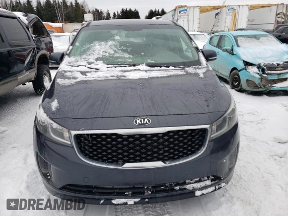 2017 Kia Sedona L with VIN KNDMA5C18H6341624, listed as a Copart auction lot 41858055 with 175,566 mi miles and Salvage Title. Bid and sale history available at carsss.com. Image 5.