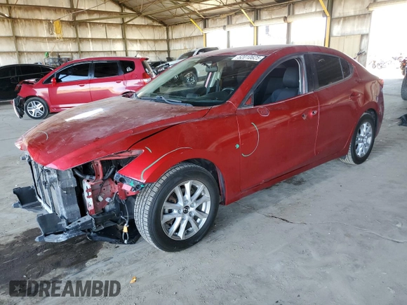 2014 Mazda 3 i Touring with VIN JM1BM1V71E1156056, listed as a Copart auction lot 52010625 with 105,811 mi miles and Salvage Title. Bid and sale history available at DreamBid. Image 1.