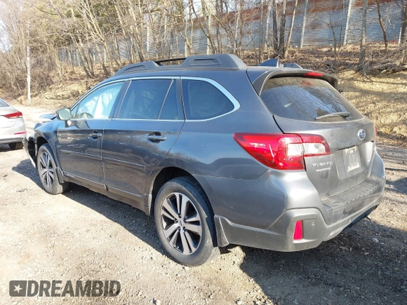 2019 Subaru Outback Limited with VIN 4S4BSANC8K3355930, listed as a IAAI auction lot 42103158 with 79,582 mi miles and . Bid and sale history available at DreamBid. Image 3.