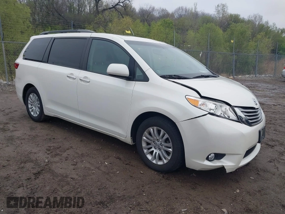 2017 Toyota Sienna XLE Auto Access Seat с VIN 5TDYZ3DC5HS864503, выставлен на аукционе IAAI как лот 42176788 с пробегом 113 755 миль миль и . История ставок и продаж доступна на DreamBid. Изображение 1.