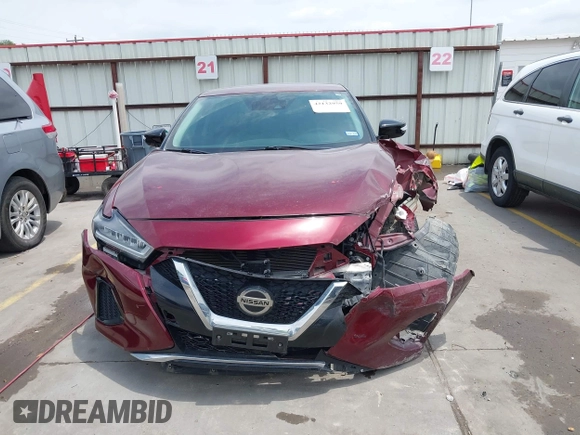 2020 Nissan Maxima SV with VIN 1N4AA6CV3LC386062, listed as a IAAI auction lot 42132959 with 40,098 mi miles and . Bid and sale history available at DreamBid. Image 12.