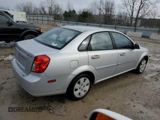 2006 Suzuki Forenza z VIN KL5JD56Z46K374920, wystawiony jako Copart lot #86255044 z przebiegiem 58 669 mil mil oraz Szkoda całkowita • Salvage title. Historia ofert i sprzedaży dostępna na DreamBid. Obrazek 3.