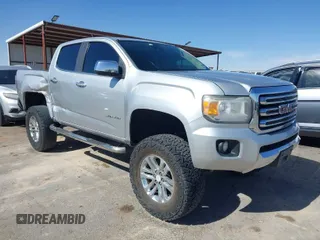 2016 GMC Canyon 2WD SLT with VIN 1GTG5DE36G1104362, listed as a IAAI auction lot 41517077 with 169,641 mi miles. Bid and sale history available at carsss.com. Image 1.