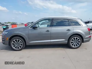 2017 Audi Q7 Premium Plus with VIN WA1LAAF78HD058277, listed as a IAAI auction lot 42145596 with 83,088 mi miles and . Bid and sale history available at DreamBid. Image 15.