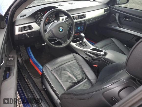 2009 BMW 3 Series 328i with VIN WBAWV13559P123125, listed as a Copart auction lot 46051985 with 77,791 mi miles and Salvage Title. Bid and sale history available at DreamBid. Image 8.