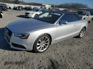 2013 Audi A5 2.0T Premium Plus with VIN WAUJFAFH5DN004699, listed as a Copart auction lot 44882925 with 136,062 mi miles and Salvage Title. Bid and sale history available at carsss.com. Image 1.
