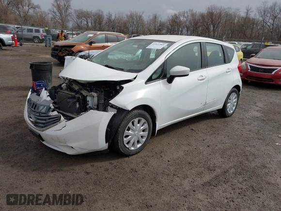 2015 Nissan Note SV with VIN 3N1CE2CP3FL446239, listed as a IAAI auction lot 41835005 with 60,357 mi miles and . Bid and sale history available at DreamBid. Image 2.