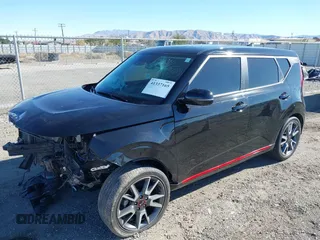 2021 Kia Soul GT-Line with VIN KNDJ63AUXM7776297, listed as a IAAI auction lot 41337165 with 64,333 mi miles and . Bid and sale history available at DreamBid. Image 2.