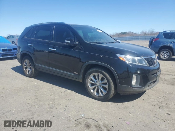 2014 Kia Sorento EX with VIN 5XYKUDA7XEG457318, listed as a Copart auction lot 49701115 with 286,711 mi miles and Clean Title. Bid and sale history available at carsss.com. Image 4.