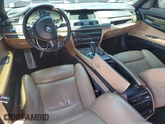 2014 BMW 7 Series ALPINA B7 with VIN WBAYE8C57ED136312, listed as a Copart auction lot 56057305 with 137,127 mi miles and Salvage title. Bid and sale history available at DreamBid. Image 8.