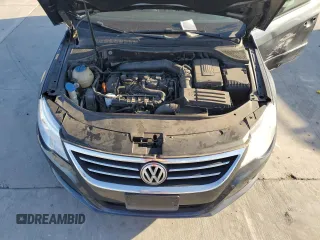 2012 Volkswagen CC Lux Limited with VIN WVWHN7AN5CE537803, listed as a Copart auction lot 82511734 with 124,416 mi miles and Salvage Title. Bid and sale history available at carsss.com. Image 11.