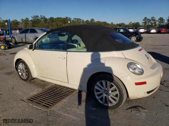 2009 Volkswagen New Beetle Convertible S with VIN 3VWRF31Y89M409768, listed as a Copart auction lot 88046085 with NaN miles and Salvage Title. Bid and sale history available at carsss.com. Image 2.