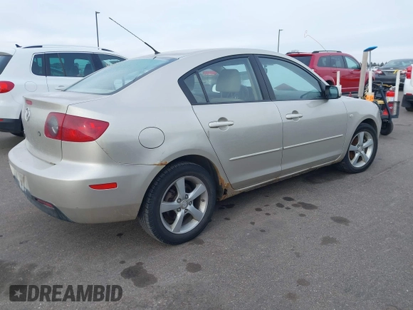 2004 Mazda 3 i with VIN JM1BK12F541192459, listed as a IAAI auction lot 41206660 with Not Provided miles and . Bid and sale history available at DreamBid. Image 4.