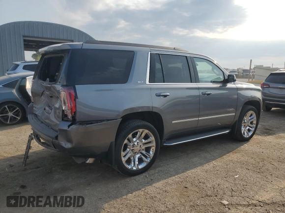 2019 GMC Yukon SLT with VIN 1GKS2BKC9KR211271, listed as a Copart auction lot 63791764 with 60,236 mi miles and Salvage Title. Bid and sale history available at carsss.com. Image 3.