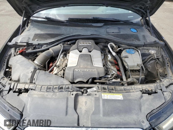 2015 Audi A6 Prestige with VIN WAUHGBFC5FN039459, listed as a Copart auction lot 49908565 with 132,535 mi miles and Salvage title. Bid and sale history available at DreamBid. Image 12.
