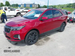 2022 Chevrolet Equinox RS with VIN 3GNAXWEV9NS181906, listed as a IAAI auction lot 42257280 with 44,492 mi miles and . Bid and sale history available at DreamBid. Image 2.