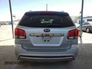 2013 Kia Sorento SX with VIN 5XYKW4A25DG312538, listed as a Copart auction lot 53753565 with 132,883 mi miles and Salvage title. Bid and sale history available at DreamBid. Image 6.
