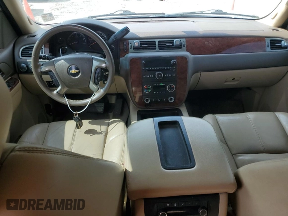 2011 Chevrolet Tahoe LT with VIN 1GNSCBE09BR266868, listed as a Copart auction lot 57150875 with 167,372 mi miles and Salvage title. Bid and sale history available at DreamBid. Image 8.
