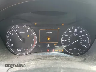 2017 Genesis G80 3.8L with VIN KMHGN4JEXHU176071, listed as a Copart auction lot 71457984 with 97,256 mi miles and Salvage Title. Bid and sale history available at carsss.com. Image 9.