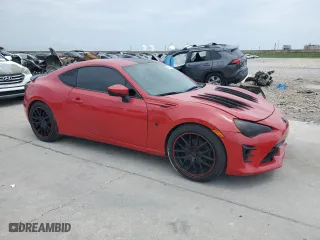 2017 Toyota 86 with VIN JF1ZNAA19H8706103, listed as a Copart auction lot 54619885 with 0 mi miles and Salvage Title. Bid and sale history available at carsss.com. Image 4.