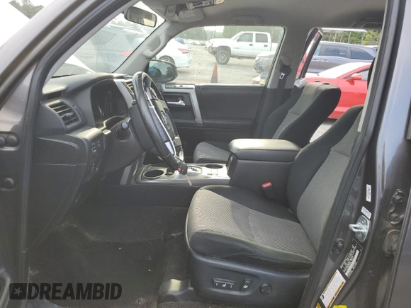 2014 Toyota 4Runner SR5 with VIN JTEZU5JR6E5069089, listed as a Copart auction lot 56234695 with 147,684 mi miles and Salvage title. Bid and sale history available at DreamBid. Image 7.