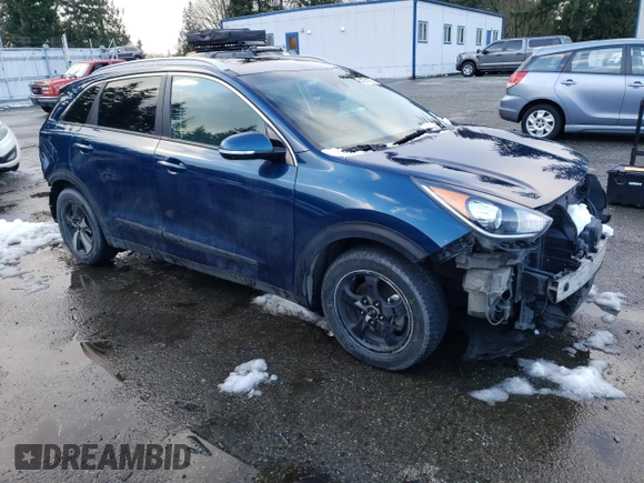 2017 Kia Niro EX with VIN KNDCC3LC3H5102306, listed as a Copart auction lot 43741275 with 149,510 mi miles and Salvage Title. Bid and sale history available at carsss.com. Image 4.