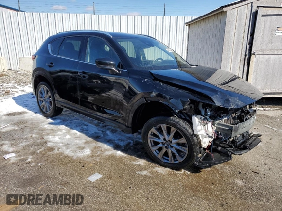 2020 Mazda CX-5 Grand Touring with VIN JM3KFBDM6L1806267, listed as a Copart auction lot 45862675 with 117,929 mi miles and Salvage Title. Bid and sale history available at carsss.com. Image 4.