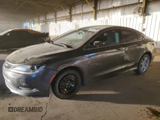 2015 Chrysler 200 Limited with VIN 1C3CCCAB4FN641495, listed as a Copart auction lot 85702264 with 154,493 mi miles and Salvage Title. Bid and sale history available at carsss.com. Image 1.