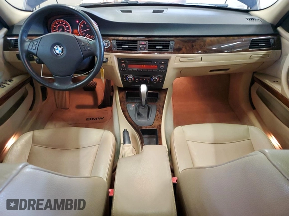 2011 BMW 3 Series 328i xDrive with VIN WBAPK5C52BA657907, listed as a Copart auction lot 52521585 with 131,721 mi miles and Salvage Title. Bid and sale history available at carsss.com. Image 8.