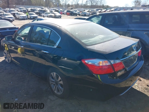2015 Honda Accord Sedan LX with VIN 1HGCR2F36FA208730, listed as a IAAI auction lot 41679305 with Not Provided miles. Bid and sale history available at carsss.com. Image 3.