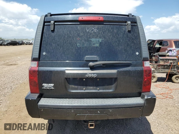 2006 Jeep Commander с VIN 1J8HG48N86C104189, выставлен на аукционе Copart как лот 63921365 с пробегом 179 226 миль миль и Чистый • Clean title. История ставок и продаж доступна на DreamBid. Изображение 6.