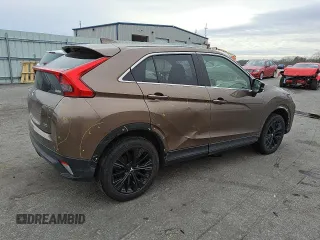 2020 Mitsubishi Eclipse Cross LE with VIN JA4AT4AA2LZ001171, listed as a Copart auction lot 47228335 with 100,834 mi miles and Clean title. Bid and sale history available at DreamBid. Image 3.