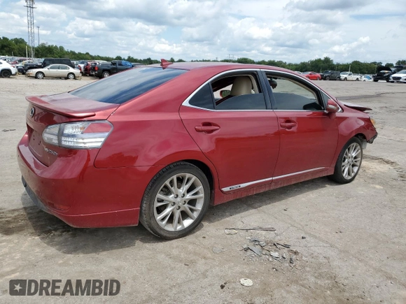 2010 Lexus HS with VIN JTHBB1BAXA2008481, listed as a Copart auction lot 64077284 with 188,193 mi miles and Salvage Title. Bid and sale history available at carsss.com. Image 3.