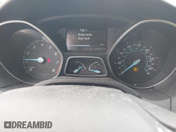2012 Ford Focus SEL with VIN 1FAHP3H28CL266719, listed as a IAAI auction lot 42008714 with 169,880 mi miles. Bid and sale history available at carsss.com. Image 7.