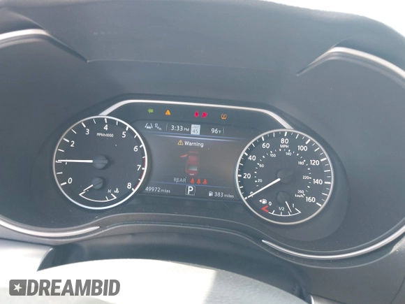 2023 Nissan Maxima SV with VIN 1N4AA6CVXPC512780, listed as a IAAI auction lot 42731800 with 49,972 mi miles and . Bid and sale history available at DreamBid. Image 7.