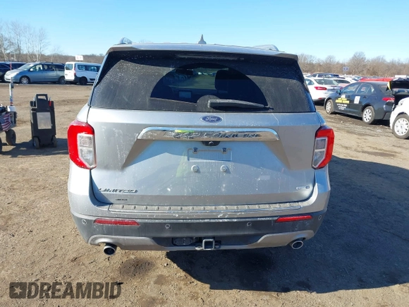 2020 Ford Explorer Limited with VIN 1FMSK8FH7LGA66504, listed as a IAAI auction lot 41463499 with 35,723 mi miles. Bid and sale history available at carsss.com. Image 16.