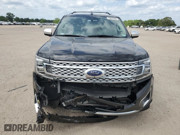 2018 Ford Expedition Platinum with VIN 1FMJU1LT2JEA18729, listed as a Copart auction lot 53870495 with 22,620 mi miles and Salvage title. Bid and sale history available at DreamBid. Image 5.