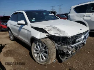 2020 Mercedes-Benz GLC with VIN W1N0G8EB6LF797451, listed as a Copart auction lot 52177575 with 22,831 mi miles and Salvage Title. Bid and sale history available at carsss.com. Image 4.